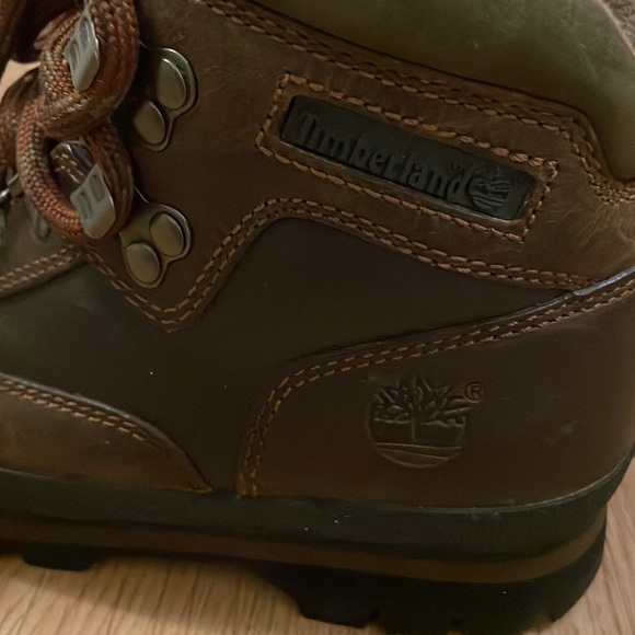 Timberland Euro Hiker leather/brown - kids size 4 - Picture 8 of 8